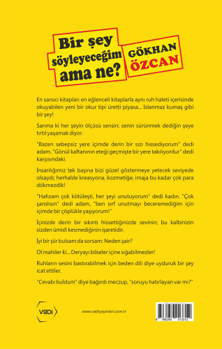 Bir Şey Söyleyeceğim Ama Ne?